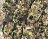 お手軽♪♪ピーマン餃子作り方4写真