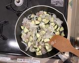 【大崎市】夏野菜のミートグラタン【給食】作り方2写真