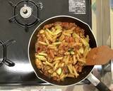 【大崎市】夏野菜のミートグラタン【給食】作り方5写真