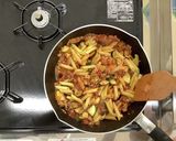 【大崎市】夏野菜のミートグラタン【給食】作り方5写真