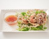 香味野菜とカニ丸ごとアジア風サラダ作り方5写真