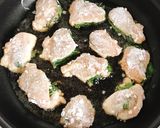 米粉でザク旨♡揚げない鶏胸肉の梅しそ揚げ作り方6写真