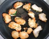 米粉でザク旨♡揚げない鶏胸肉の梅しそ揚げ作り方7写真