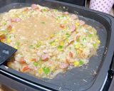 しっかり味!とにかくうまいピザもんじゃ♡作り方13写真