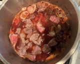 味の濃いビーフシチュー作り方6写真