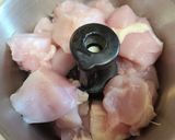 むね肉のふわふわカレーチーズつくね作り方1写真