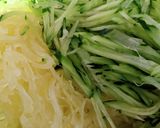 そうめん瓜の酢の物作り方2写真