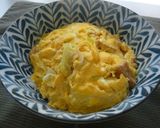 材料3つ☆お手軽衣笠丼作り方6写真