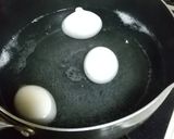 ごはんカップ(ゆで卵と枝豆)作り方1写真