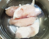 ささみときゅうりのごま油和え作り方1写真