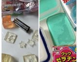 ゼリーで天の川とお星さま☆たなばたパフェ作り方1写真