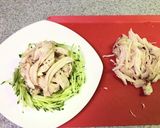 下味をつけた　棒棒鶏　市販のゴマドレで作り方9写真