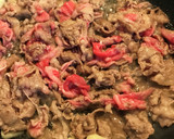 激安スーパーの肉でつくる焼き肉のタレ炒め作り方6写真