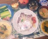 薬味と食べる炭火焼き鰹のたたきに彩りon作り方1写真