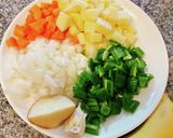 バナナん和キーマカレー作り方1写真