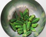 無限オクラ☆サクサク揚げビーフン和え作り方5写真