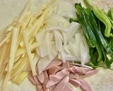 魚肉ソーセージでジャーマンポテト風作り方1写真