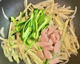魚肉ソーセージでジャーマンポテト風作り方3写真