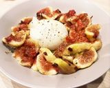 華やかなイチジクとブッラータチーズ作り方4写真