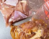 醤油味☆白だし味!鳥もも肉の2種唐揚げ作り方3写真
