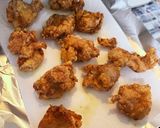 醤油味☆白だし味!鳥もも肉の2種唐揚げ作り方6写真