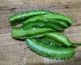うりずん(四角豆)の胡麻ダレ和え作り方1写真