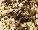 高菜バター炒めご飯のふわとろオムライス作り方2写真