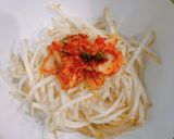 【マジ3分】キムチ焼きタレもやし作り方2写真