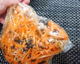 切って和えるだけ！人参とツナの塩昆布和え作り方4写真