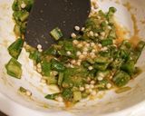 厚揚げオクラのせ作り方5写真