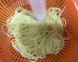 ぶっかけ氷で韓国冷麺ぽい冷製スープパスタ作り方12写真