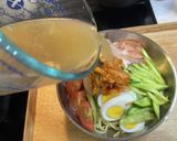 ぶっかけ氷で韓国冷麺ぽい冷製スープパスタ作り方17写真