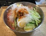ぶっかけ氷で韓国冷麺ぽい冷製スープパスタ作り方19写真