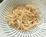 材料4つ★豆腐干のオイスター卵炒め作り方1写真