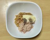 超簡単☆旨味堪能！シーチキン納豆海苔巻き作り方2写真
