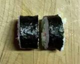 超簡単☆旨味堪能！シーチキン納豆海苔巻き作り方7写真