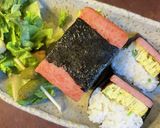 フライパンひとつ!焼くだけスパムおにぎり作り方5写真