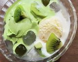 『冷やしぜんざい』◆アイスのせて♡作り方4写真