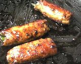 甘辛黒胡椒味♪野菜の豚肉巻き。作り方4写真