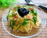 ランチに★海苔佃煮の冷製パスタ作り方4写真