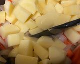 カレー肉じゃが/七尾市学校給食作り方8写真