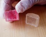 琥珀糖☆きらきらピンク色の砂糖菓子☆作り方25写真