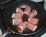 トマトの大葉＆豚肉巻き作り方4写真