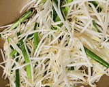 にんにくと塩こうじのもやしニラ炒め作り方4写真
