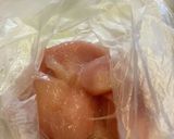 ズッキーニと胸肉の塩麹ジェノベーゼソース作り方1写真