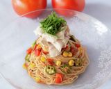 さっぱり味噌ダレで♪豚しゃぶビーフン作り方8写真