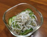 ⭐︎切って和えるだけ　きゅうりとしらす　作り方6写真