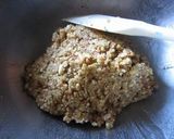 大葉のナッツ味噌巻き♪作り方3写真