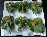 大葉のナッツ味噌巻き♪作り方4写真