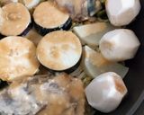 ぶりの蒸し焼き☆味噌マヨ味作り方3写真